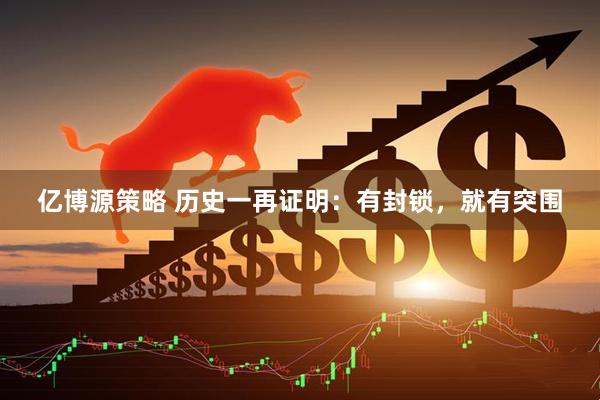 亿博源策略 历史一再证明：有封锁，就有突围