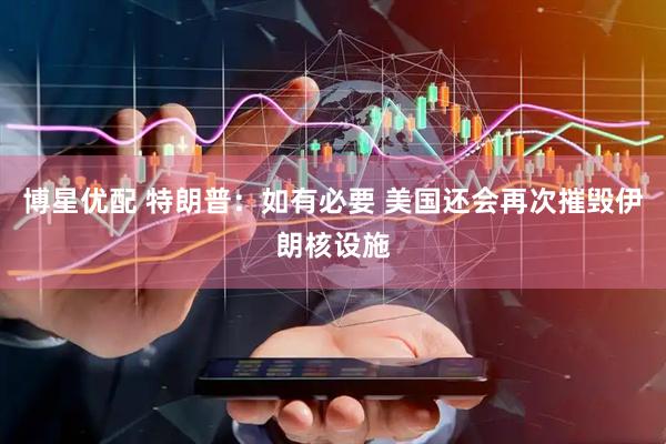 博星优配 特朗普：如有必要 美国还会再次摧毁伊朗核设施