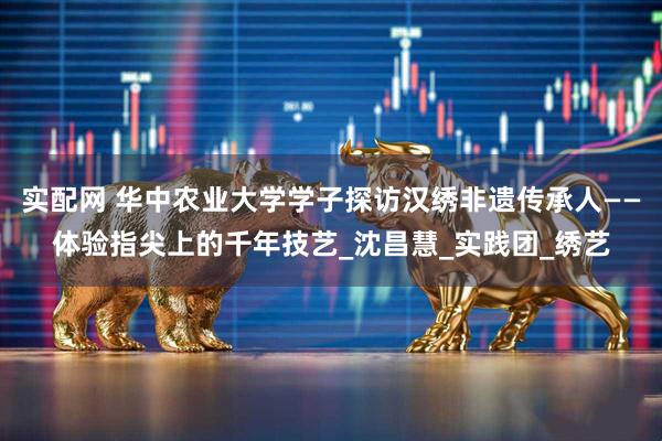 实配网 华中农业大学学子探访汉绣非遗传承人——体验指尖上的千年技艺_沈昌慧_实践团_绣艺